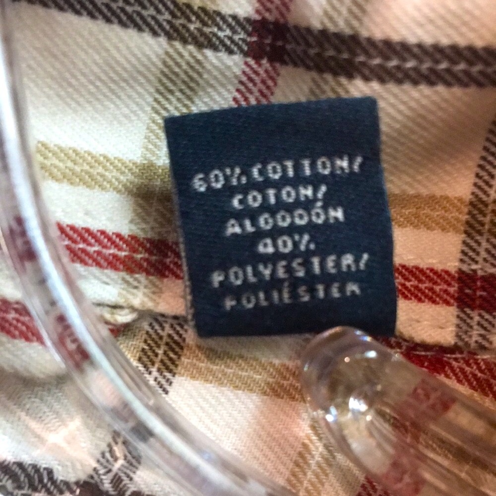 Men's Brushed Cotton Plaid Button-Down Shirt - Picture 4 of 7